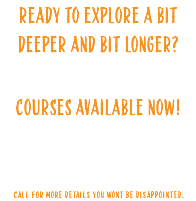 ready to explore a bit deeper and bit longer? Deco 40, 50 & 60 Courses available now! incredible prices for 2024 only call for more details you wont be disappointed.